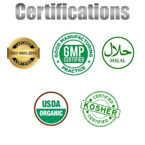 Blue Lotus Absolute - Certifications