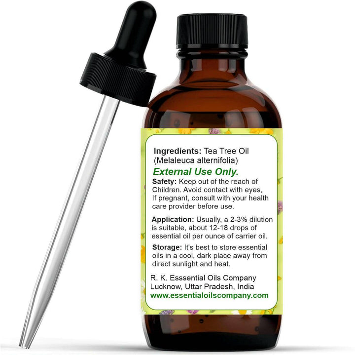 Tea Tree Oil 4 FL OZ - Essential Oils Company